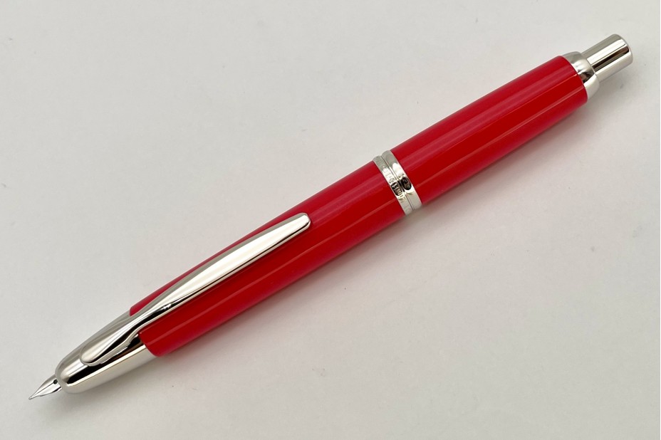 Pilot Limited Edition 2022 Capless (Vanishing Point) Red Coral Fountain Pen